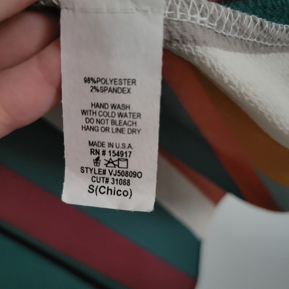 New striped kimono cover up - Picture 5 of 5